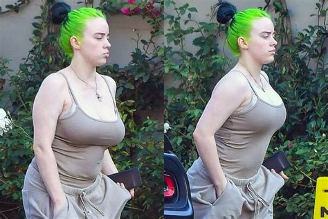 billie eilish nude boobs|Billie Eilish undressing in video: Youve never seen my body